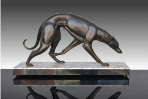 I. Rochard very elegand Greyhound