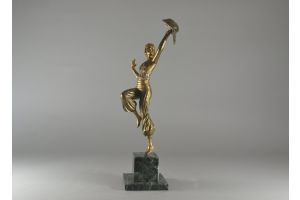 Samuel LIPCHITZ bronze parrot dancer