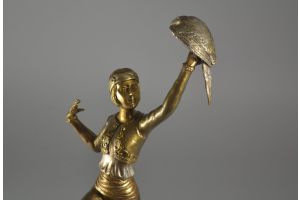 Samuel LIPCHITZ bronze parrot dancer