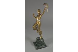 Samuel LIPCHITZ bronze parrot dancer