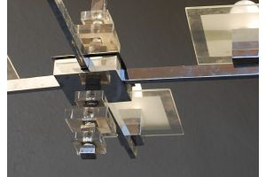 Jacques Adnet chandelier