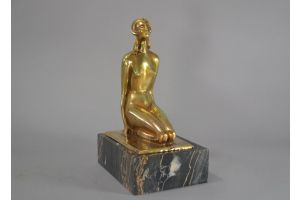 Sibylle May bronze figure