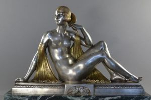 Descomps bronze sculpture 