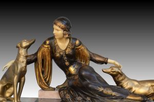Menneville art deco sculpture 1930
