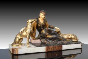 Menneville art deco sculpture 1930