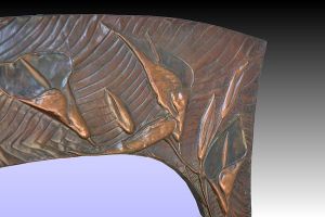 Art Nouveau -  Arts & Crafts mirror frame