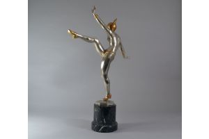 J.P. Morante tall bronze dancer. 60cm