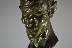 Maurice Guiraud Riviere tall bust of Nijinsky / Ballets Russe