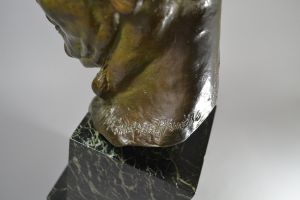 Maurice Guiraud Riviere tall bust of Nijinsky / Ballets Russe