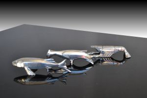 Cubist knives rests