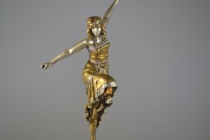 P. Philippe iconic bronze Russian Dancer. Rare 34.5cm version. 