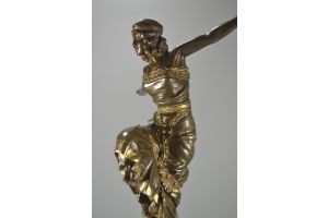 1920 bronze russian dancer. Paul Philippe.