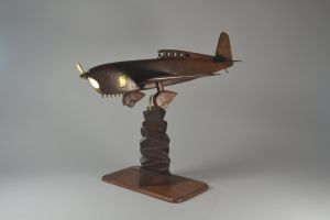 Caudron Rafale Renault circa 1930 wood model