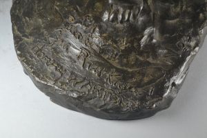 Jia Ruskaja iconic dancer. Unique bronze by Baron Wartberg