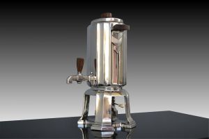 Christofle Gallia art deco Samovar