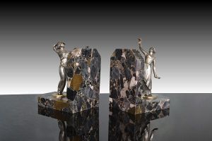 Art deco bookends