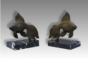 fishes bookends