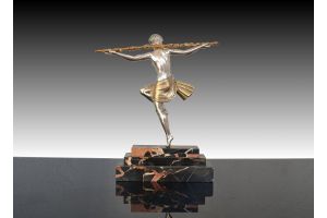 Pierre Le Faguays bronze Thyrse dancer