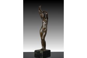 Pierre Traverse bronze sculpture