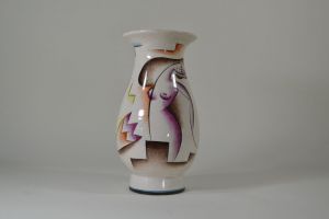 Cubist vase. Probably russian.