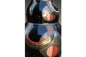 Cubist glass vase Hem