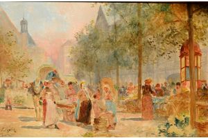 Paul Vogler paris painting