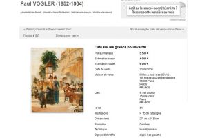 Paul Vogler paris painting