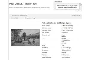 Paul Vogler paris painting