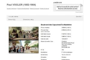 Paul Vogler paris painting