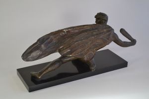 Alexandre Kelety, bronze figure of David